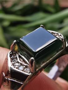 Ice Black 100% Natural Burma Jadeite Jade Type A
