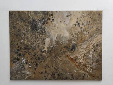 Abstract Painting Earth Tones