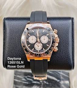 Rolex Daytona 126515LN Black dial 40mm oysterflex