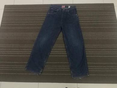 Vintage shorty skateboard denim w34