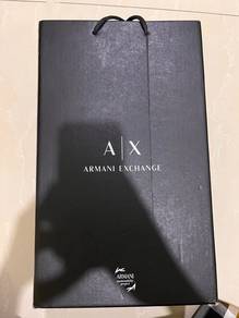 Armani Exchange AX White Sneakers