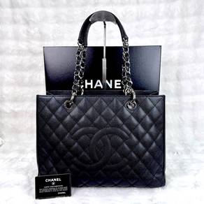 Chanel Balck Caviar GST Tote Bag