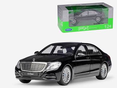 Mercedes Benz S Class (W222) 1/24 Diecast - Black