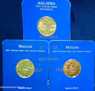Commemorative gold coins 999.9 fine Gold set of 3