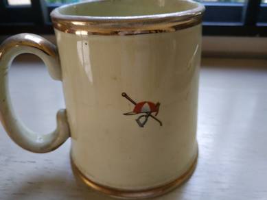 2 antique mugs from UK