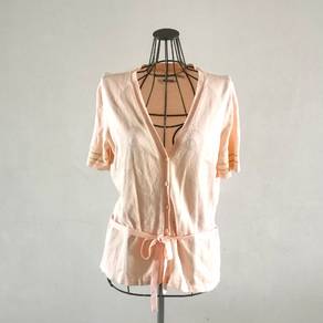 Tommy Hilfiger Peach Knit Top