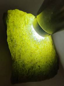 Icy Light Green Type A Jadeite Jade Rough Stone