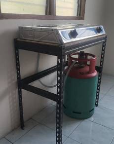 rak barang meja dapur memasak 