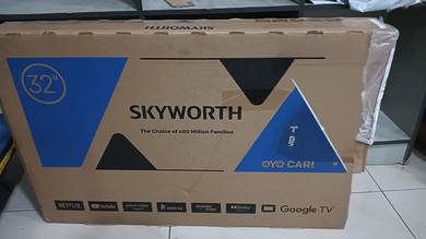 GOOGLE TV SKYWORTH 32 inci