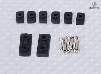 450 Size Heli Servo Mounting Parts