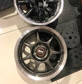 Enkei Racing RS 15inch rims original Made in Jepan