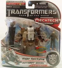 Transformers DOTM - Major Sparkplug + Whirl