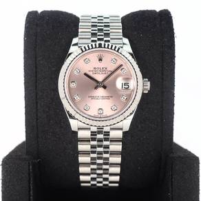 Brand New Mar 2026 Datejust 31 Pink 10 Point