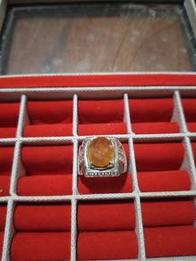 Cincin Silver Orange Mandarin