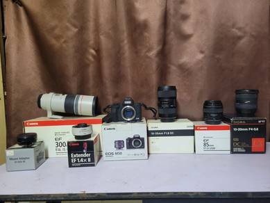 Canon m50mark 1 dan lens jualan pencen