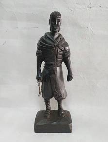Lacador Monument Brazil Vintage Woodl Gaucho Statu