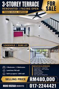3-storey Terraced House For Sale in Ampang,KUL