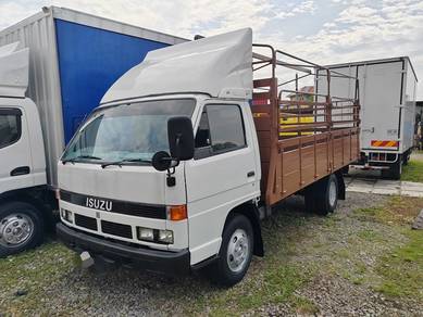 1996 Isuzu NPR58 14.5ft Kargo 5000KG steel railing