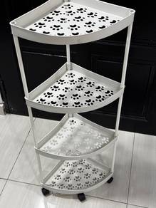 4 Tier Corner Storage Rack x 2