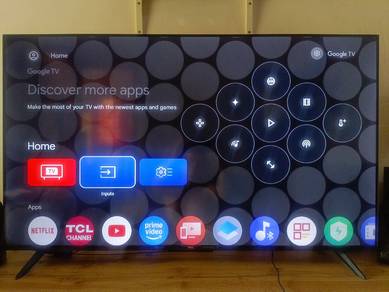 TCL Google TV 4K UHD 50 inci