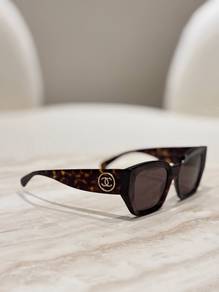 Chanel CH5506 Sunglasses In A Tortoise Finish