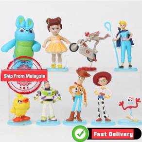 Toy Story 4 Cartoon Toy Action Figure 9pcs/set