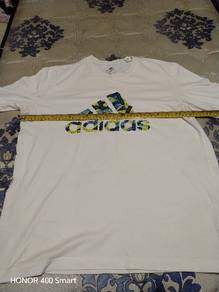 Adidas Big Badge of Sport Graphic Tee (White)