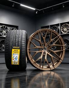BMW 5 Series G30 19" Rim + Tayar Baru R491