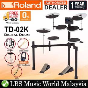 Roland TD-02K Digital V-Drums Electronic V Drum Se
