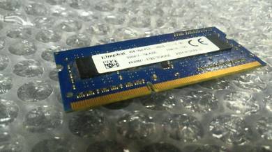 Kingston 4GB Laptop RAM