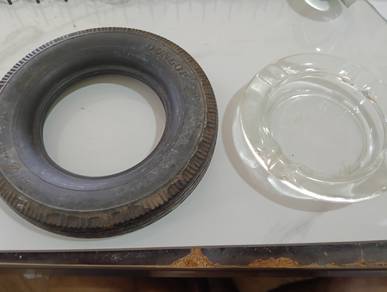 NOS ashtray Dunlop vintage 1970s