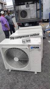 Aircond compressor (outdoor) 5hp