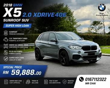 BMW X5 xDRIVE40e M SPORT (CKD) in Skudai, JHR
