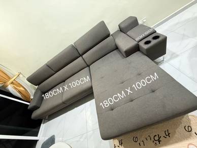 Sofa Murah  L-Shape And 2 Seather