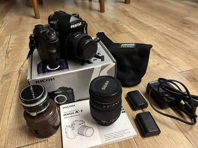 Pentax K1 DSLR with lens