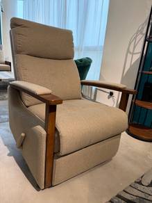 Lester Reclining Push Back Arm Chair