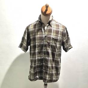 Camel Active Plaid Short Sleeve Shirt