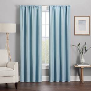 Light Blue blackout Curtains