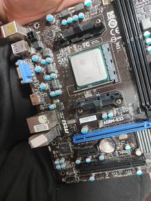 AMD A4-4000 + MSI A58M-E33 Motherboard + 4GB DDR3 