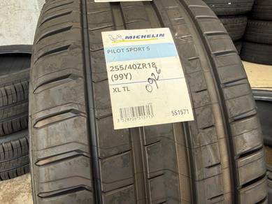 Tayar baru 255 40 18 Michelin pilot sport 5 2026