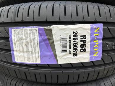 265/60/18 NI-PON RP68 HT Tyre 2026 Tayar