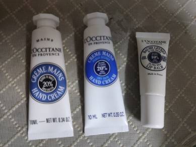 hand cream & lip balm