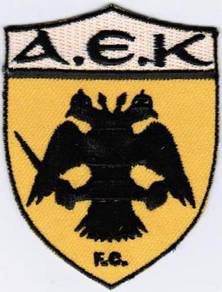 AEK Athens FC Greek Greece Football Soccer Patch