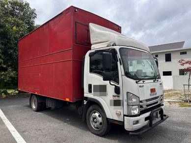 Isuzu NPR81UKH 17ft BONDED DIESEL HIJAU 6TYRE