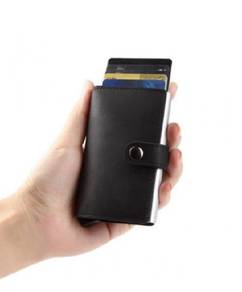 CASEKEY Safety Wallet ( Dark Blue)