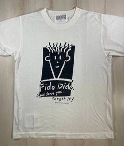 Fido Dido Vintage White Tee #DH Used
