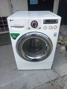 Jenama LG dd inventer front load washer 13kg