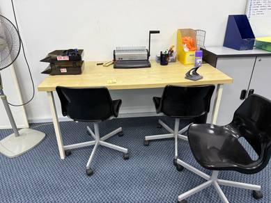 IKEA Table & 3pcs IKEA Chair