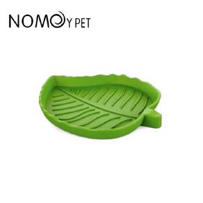 Reptile Tortoise Leaf Shape Food Bowl Food Pan
