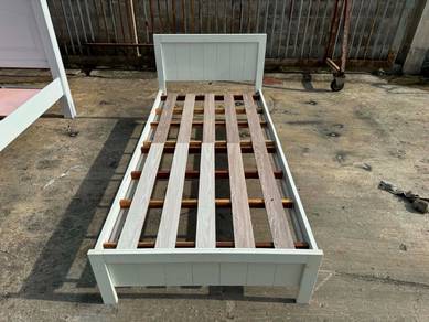 Wooden Katil Single Bed Frame Kayu